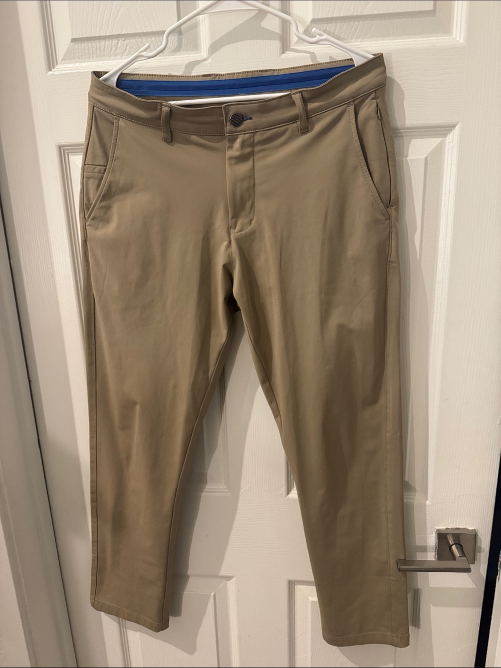 Twillory Men's Tan Performance Pants   Size 32x30 Slim Fit